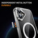 iPhone 16 Plus Airbag Magsafe PC Hybrid TPU Phone Case - Transparent