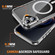 iPhone 16 Plus Airbag Magsafe PC Hybrid TPU Phone Case - Transparent