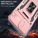 iPhone 16 Plus Armor PC + TPU Camera Shield Phone Case - Rose Gold