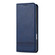 iPhone 16 Plus AZNS Magnetic Calf Texture Flip Leather Phone Case - Dark Blue