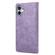 iPhone 16 Plus Business Solid Color Magnetic RFID Leather Phone Case - Purple