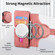 iPhone 16 Plus CaseNeo MagSafe RFID Anti-theft Retro Leather Phone Case - Pink