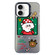iPhone 16 Plus Christmas Series PC Full Coverage Pattern Phone Case - CK053 Black