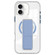 iPhone 16 Plus Clear Wristband Holder MagSafe Phone Case - Blue