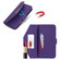 iPhone 16 Plus Cross Texture Crossbody Lanyard Leather Phone Case - Purple