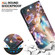 iPhone 16 Plus Crystal Texture Colored Drawing Leather Phone Case - Butterfly Love Flower