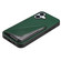 iPhone 16 Plus D04 Calf Texture Dual Card Slot Holder Phone Case - Green