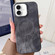 iPhone 16 Plus Denim MagSafe Magnetic PC + PU Phone Case - Dark Grey