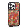 iPhone 16 Plus Denior D23 MagSafe Detachable Zipper Wallet Holder Phone Case - Red