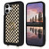 iPhone 16 Plus Double Bckle Card Slot Full Coverage Phone Case with Cross-body Strap - Black