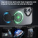 iPhone 16 Plus Double Ring MagSafe Magnetic Holder Phone Case - Transparent
