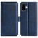 iPhone 16 Plus Dual-side Magnetic Buckle Horizontal Flip Leather Phone Case - Dark Blue