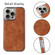 iPhone 16 Plus Electroplated Side PU Hybrid TPU MagSafe Phone Case - Green