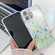 iPhone 16 Plus Electroplating Flower Texture Wristband TPU Phone Case - Flowers SH4