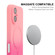 iPhone 16 Plus ENKAY Hat-Prince MagSafe Rainbow Gradient Silicone Phone Case with Lens Film - Dark Blue