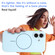 iPhone 16 Plus Fine Hole Liquid Silicone MagSafe Phone Case - Royal Blue