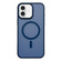 iPhone 16 Plus Frosted Skin Feel MagSafe Phone Case - Dark Blue