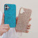 iPhone 16 Plus Glitter Powder Shockproof TPU Phone Case - Gold