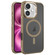 iPhone 16 Plus Hardware Side Cooling Skin Feel Frosted Metal Lens Frame MagSafe Phone Case - Gold