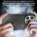 iPhone 16 Plus Hardware Side Cooling Skin Feel Frosted Metal Lens Frame Phone Case - Green