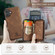 iPhone 16 Plus JEEHOOD J02 Magnetic Zipper Horizontal Flip Leather Phone Case - Brown