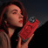 iPhone 16 Plus Lens Holder MagSafe Phone Case - Red