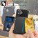 iPhone 16 Plus Magnetic Wallet Card Bag Leather Phone Case - Black