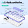 iPhone 16 Plus Matte Skin Feel Wristband Holder MagSafe Phone Case - Purple
