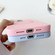 iPhone 16 Plus Metal Frame Liquid Silicone MagSafe Phone Case - Rose Red