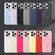 iPhone 16 Plus Metal Lens Frame Liquid Silicone MagSafe Phone Case - White