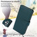 iPhone 16 Plus Multi-Card Wallet RFID Leather Phone Case - Green