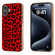 iPhone 16 Plus Nano Plating Leopard Print Phone Case - Red