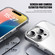 iPhone 16 Plus PC Hybrid TPU Full Coverage Shockproof Phone Case - Transparent