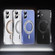 iPhone 16 Plus Plating PC 360 Ring Holder Magsafe Phone Case - Clear Gold
