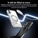 iPhone 16 Plus Plating PC 360 Ring Holder Magsafe Phone Case - Clear Gold