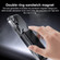 iPhone 16 Plus Plating PC 360 Ring Holder Magsafe Phone Case - Clear Gold