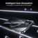 iPhone 16 Plus Plating PC 360 Ring Holder Magsafe Phone Case - Clear Gold
