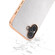 iPhone 16 Plus PU Leather Electroplating Frame Full Coverage Phone Case - Silver