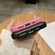 iPhone 16 Plus Pure Color Leather Magsafe Magnetic Phone Case - Purple