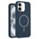 iPhone 16 Plus Pure Color Liquid Silicone MagSafe Phone Case - Royal Blue