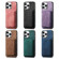 iPhone 16 Plus Retro Leather Card Bag Magnetic Phone Case - Blue