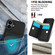 iPhone 16 Plus RFID Anti-theft Card Ring Holder Phone Case - Black