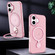 iPhone 16 Plus Rotation Holder MagSafe Phone Case - Pink