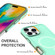 iPhone 16 Plus Shockproof MagSafe Armor PC Hybrid TPU Phone Case - Mint Green+Grayish Green