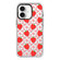 iPhone 16 Plus Simple Illustration Pattern Full Coverage Phone Case - Love Strawberry Flower
