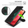 iPhone 16 Plus Skin Feel Magnetic Buckle Leather Phone Case - Black