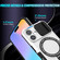 iPhone 16 Plus Sliding Camshield MagSafe Holder TPU Hybrid PC Phone Case - Black White