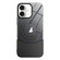 iPhone 16 Plus Slim Color Contrast MagSafe PC Transparent Phone Case - Grey