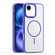 iPhone 16 Plus Star Shield Thin Circle MagSafe Phone Case - Blue