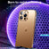 iPhone 16 Plus SULADA Natural Color Series Electroplating Frosted TPU Phone Case - Titanium Blue